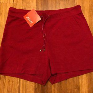 NEW Juniors ESPRIT Knit Shorts, sz L